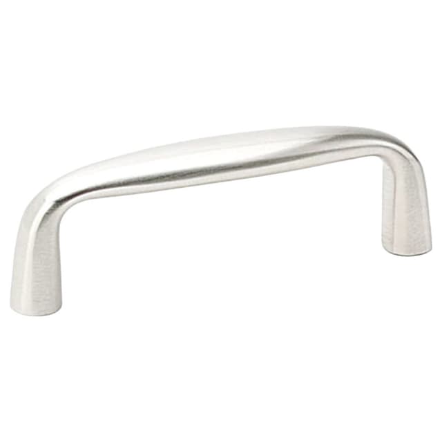 3" Orbit Cabinet Pull, Unlacquered Brass