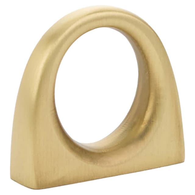 1" Ring Cabinet Knob, Satin Nickel