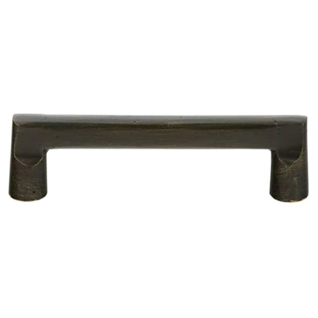 3-1/2" Rail Cabinet Pull, Flat Black Bronze