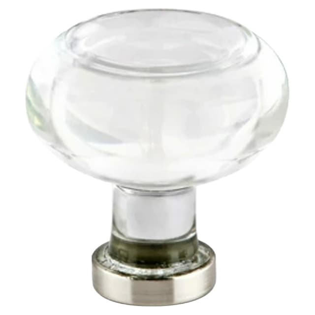 1-3/4" Georgetown Glass Cabinet Knob, French Antique