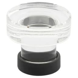 1-3/4" Grayson Cabinet Knob, Flat Black