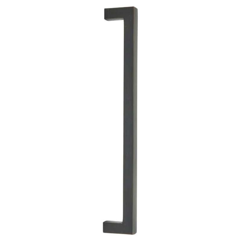 18" Rustic Modern Rectangular Appliance Pull, Medium Bronze