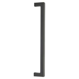 18" Rustic Modern Rectangular Appliance Pull, Medium Bronze