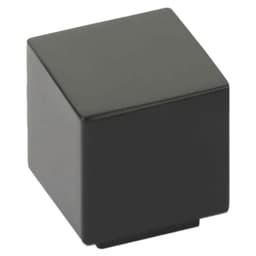 1" Allerton Cabinet Knob, Flat Black