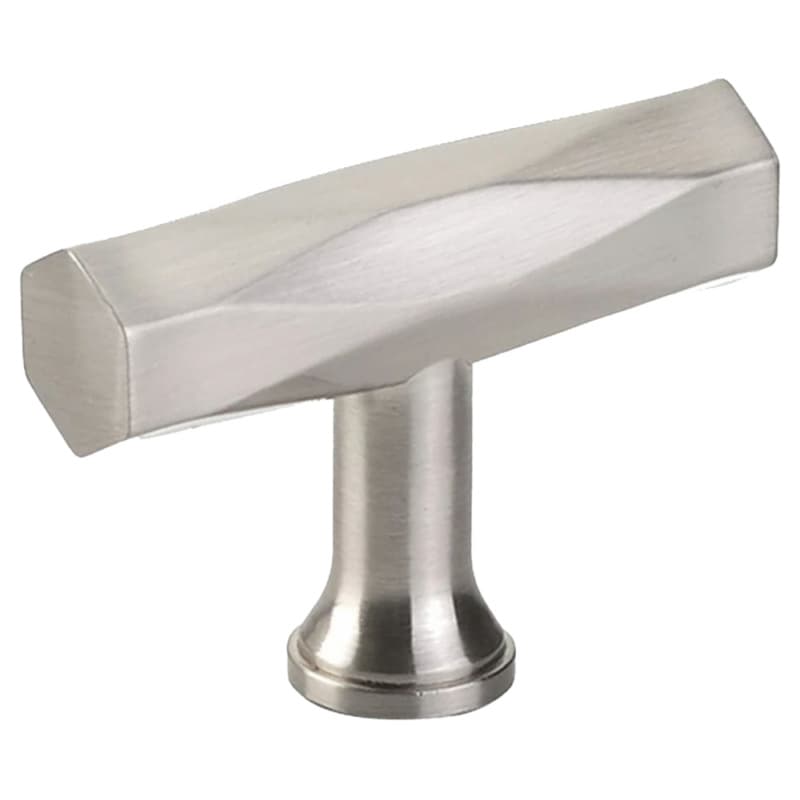 2" Tribeca Cabinet T-Knob, Satin Brass