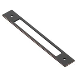 11-1/4" Modern Cabinet Backplate for Pull, Oil Rubbed Bronze