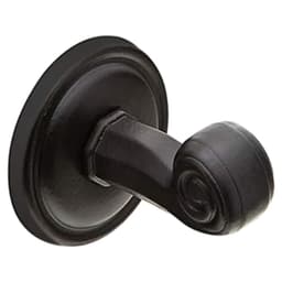 2-5/8" Tuscany Bronze #12 Rosette Single Hook, Medium Bronze