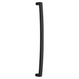 18" Bauhaus Back to Back Mounting Appliance Pull, Flat Black