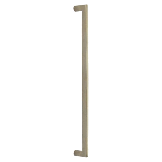 18" Rail Back to Back Mounting Appliance Pull, Tumbled White Bronze