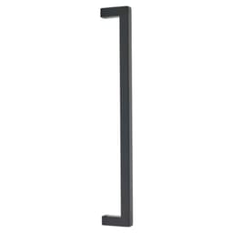 12" Warwick Back to Back Mounting Appliance Pull, Flat Black