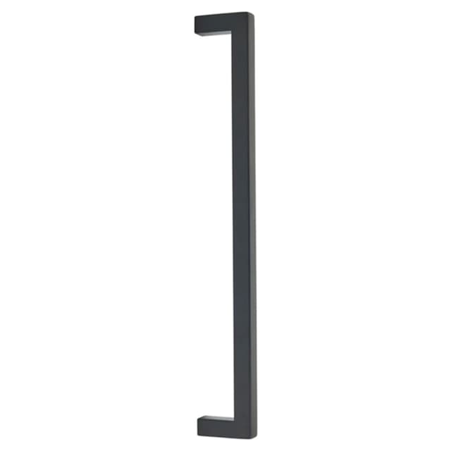 12" Warwick Back to Back Mounting Appliance Pull, Flat Black