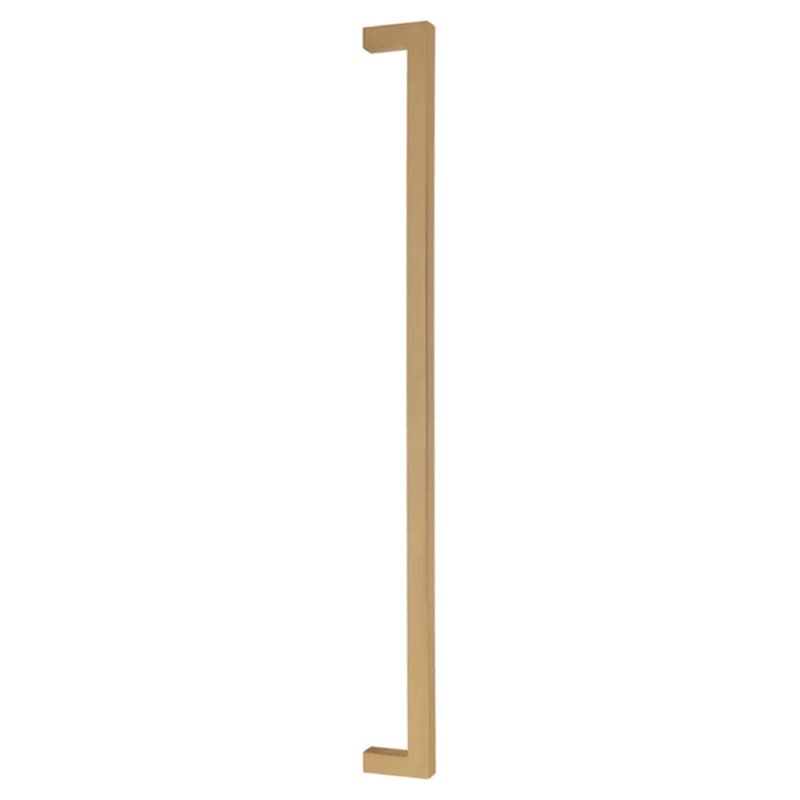 18" Warwick Back to Back Mounting Appliance Pull, Satin Brass