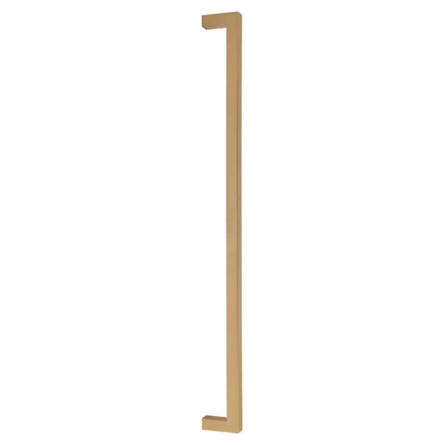 18" Warwick Back to Back Mounting Appliance Pull, Satin Brass