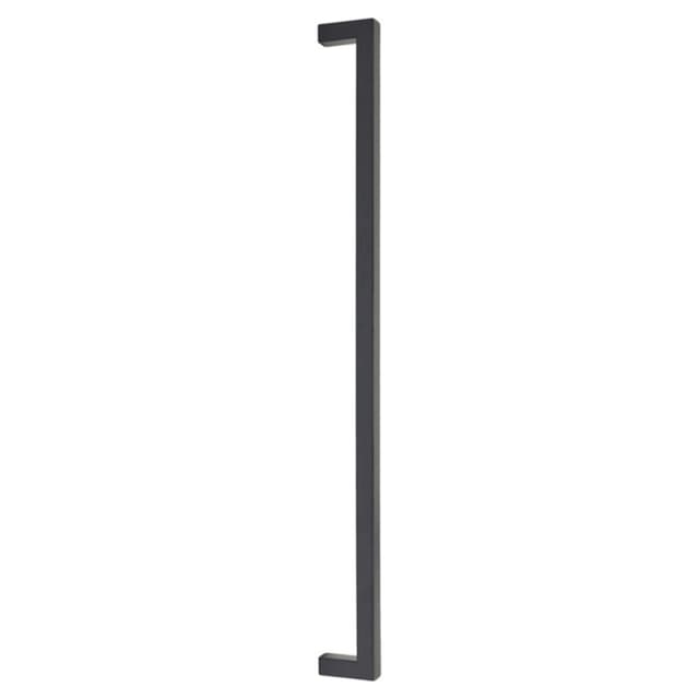 18" Warwick Back to Back Mounting Appliance Pull, Flat Black