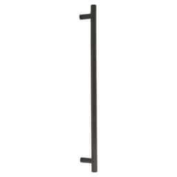 12" Mod Hex Back to Back Mounting Appliance Pull, Flat Black