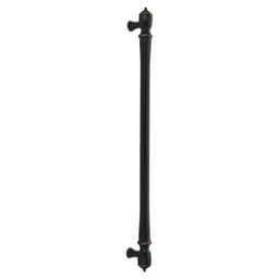 18" Spindle Concealed Surface Mounting Appliance Pull, Oil Rubbed Bronze