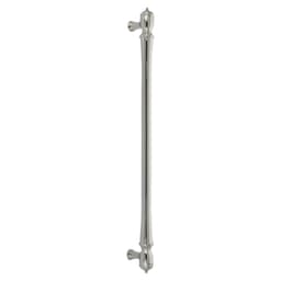 18" Spindle Concealed Surface Mounting Appliance Pull, Polished Nickel
