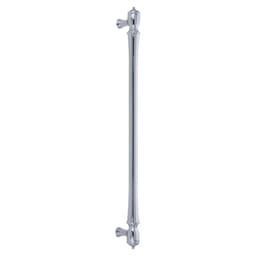 18" Spindle Concealed Surface Mounting Appliance Pull, Polished Chrome