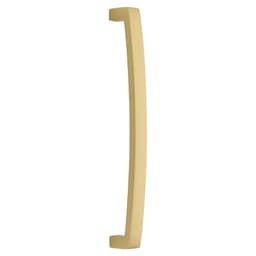 12" Bauhaus Concealed Surface Mounting Appliance Pull, Satin Brass