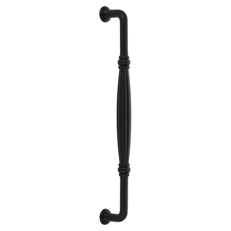 12" Fluted Concealed Surface Mounting Appliance Pull, Flat Black Bronze