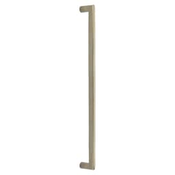 18" Rail Concealed Surface Mounting Appliance Pull, Tumbled White Bronze