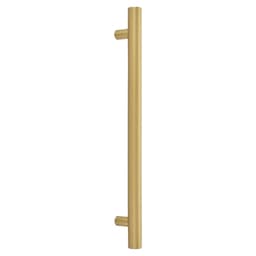 12" Bar Concealed Surface Mounting Appliance Pull, Satin Brass