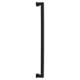 18" Alexander Concealed Surface Mounting Appliance Pull, Flat Black