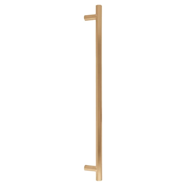 12" Mod Hex Concealed Surface Mounting Appliance Pull, Satin Brass