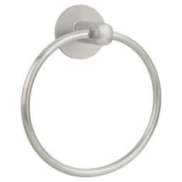 Disk 2 Rosette Towel Ring, Stainless Steel
