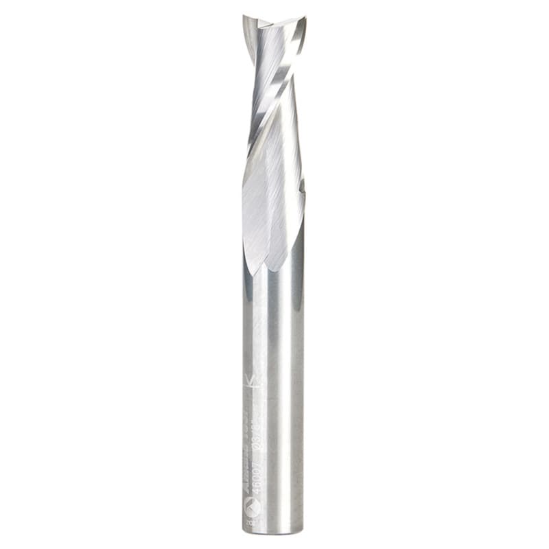 3/8" Dia x 1" Solid Carbide Up-Cut Spiral Plunge Bit, 3/8" Shank