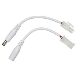 Power Adaptor Cord, 3", Black