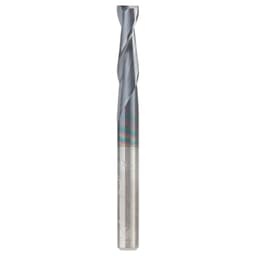 3/16" Dia x 5/8" CNC Solid Carbide Up-Cut Spiral Router Bit for Steel/Stainless Steel with AlTiN Coating 2-Flute, 3/16" Shank