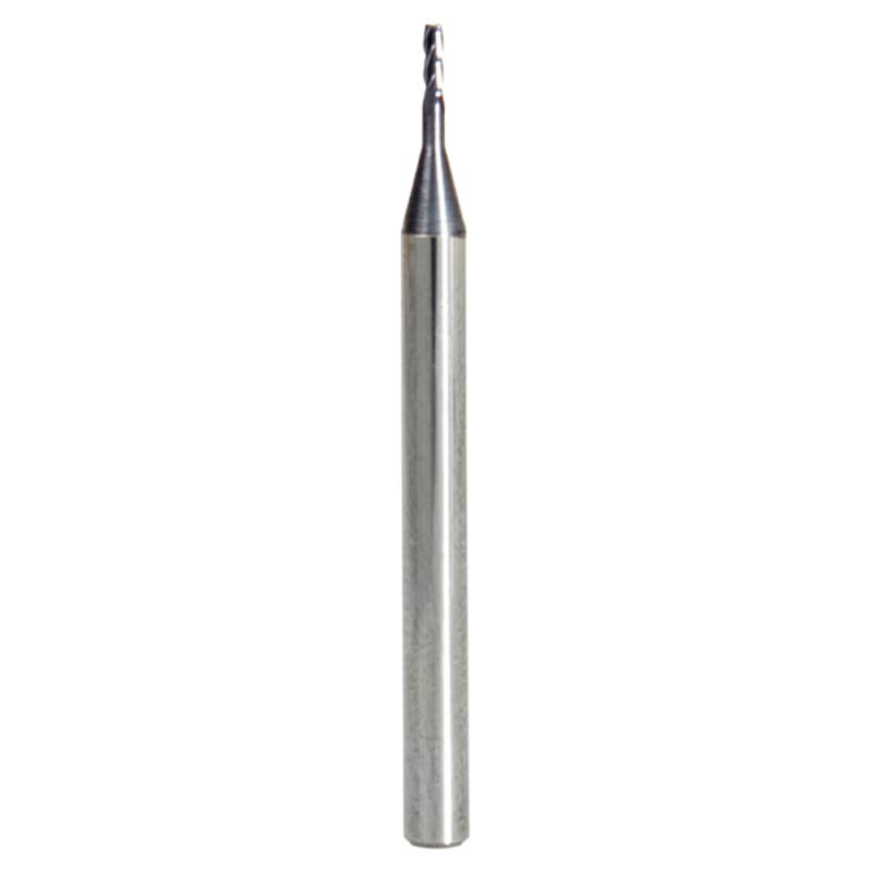 0.040" AlTiN Coated CNC Steel Square Mini End Mill Bit, 4-Flute