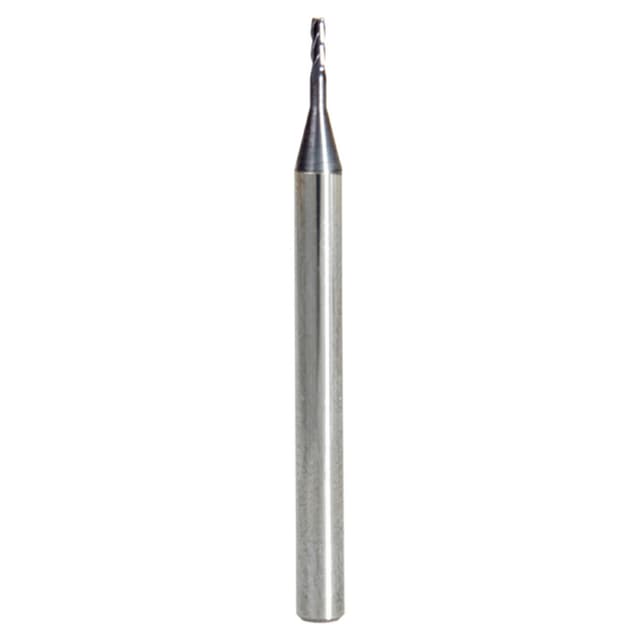 0.040" AlTiN Coated CNC Steel Square Mini End Mill Bit, 4-Flute