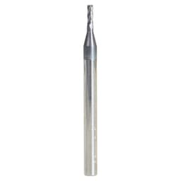 0.055" AlTiN Coated CNC Steel Square Mini End Mill Bit, 4-Flute