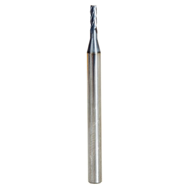 0.060" AlTiN Coated CNC Steel Square Mini End Mill Bit, 4-Flute