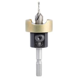 3/8" Dia x 3/32" Drill Dia 82° Carbide Tipped Countersink with Adjustable Depth Stop/No-Thrust Ball Bearing for Festool CENTROTEC System