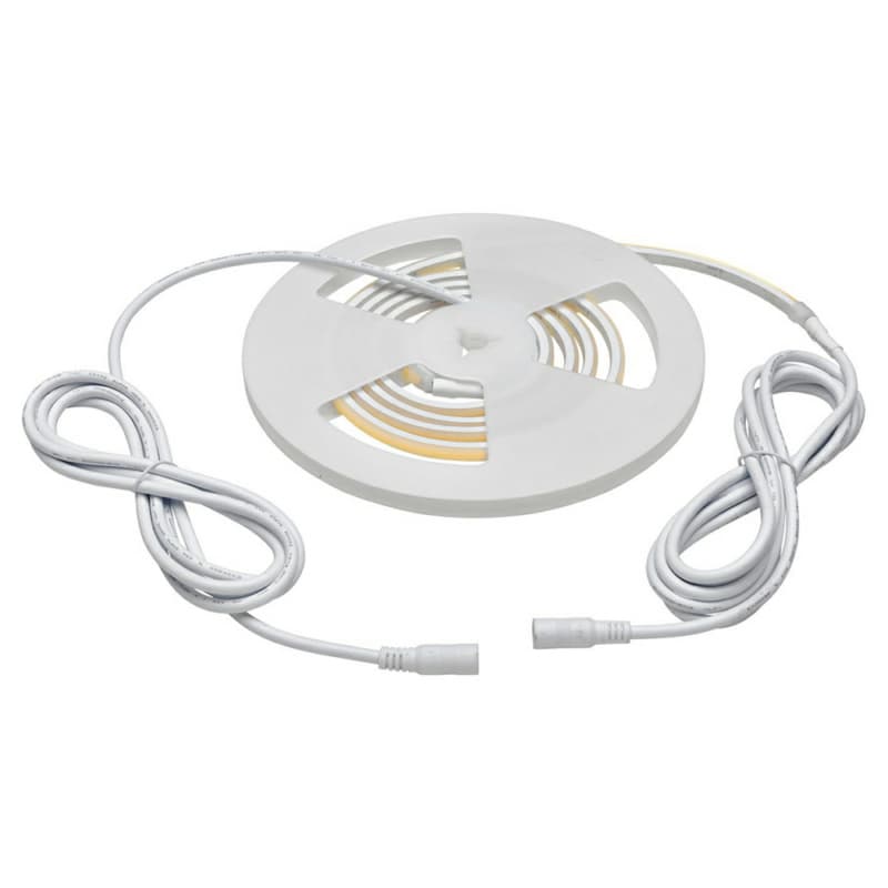 24V 2.2W Top-Emitting Warm to Neutral Neoloop Square Flexible Silicone Lighting, 7' Roll, White