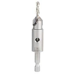 1/2" Carbide Tipped Replacement Countersink Bit with Slow Spiral M2 Drill, #8 Screw