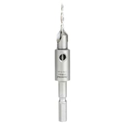 3/8" Dia x 7/64" Drill Dia Carbide Tipped 82° Countersink Taper for Festool CENTROTEC System #8 Screw