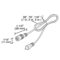 Snap Panel Starter Extension Cord, 79"