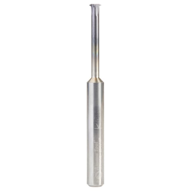 0.18" x 1" AlTiN Coated Solid Carbide CNC Single Form Thread Mill Bit, 4-Flute, 1/4 Shank