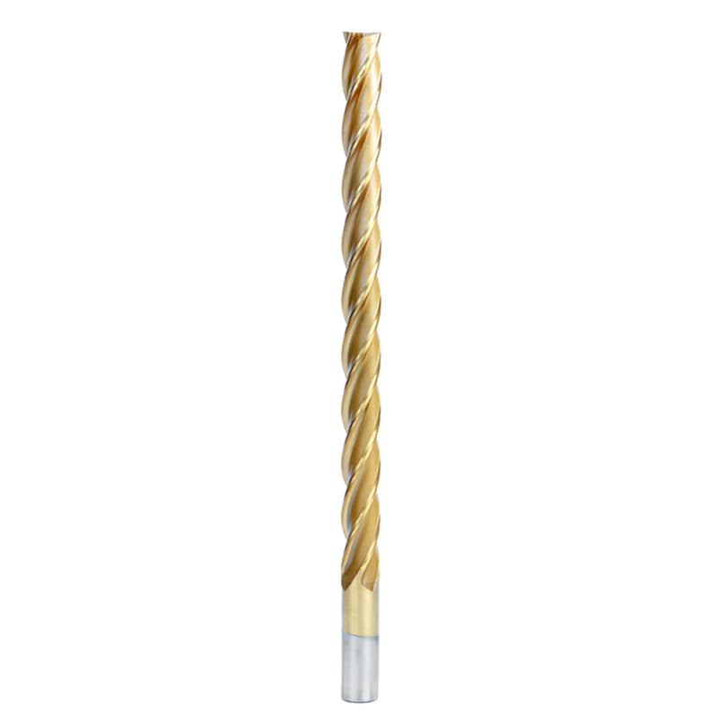 3/4" Dia x 12-1/2" Foam Cutting End Mill Extended Reach TiN Coated Spiral Up-Cut Router Bit, 4-Flute, 3/4" Shank