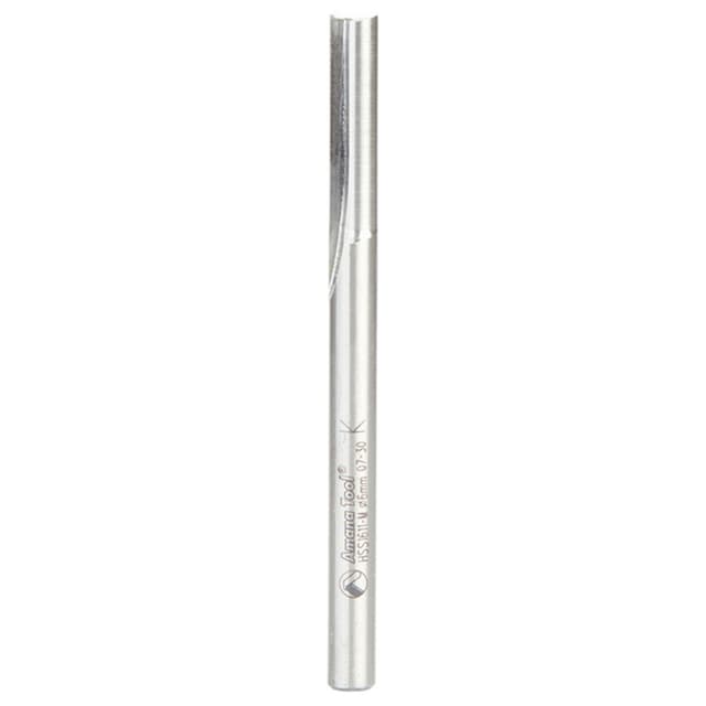 6mm Dia x 25mm Foam Cutting V-Flute Straight Router Bit, 2 Flute, 26mm Shank