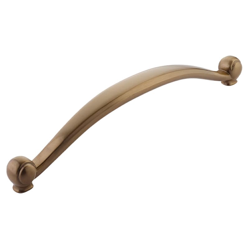 13" Cabriole Appliance Pull, Brushed Bronze