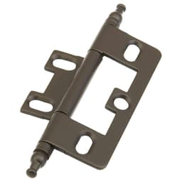 3-5/8" Non-Mortise Ball Tip Hinge, Oil Rubbed Bronze