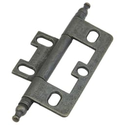 3-5/8" Non-Mortise Ball Tip Hinge, Distressed Bronze