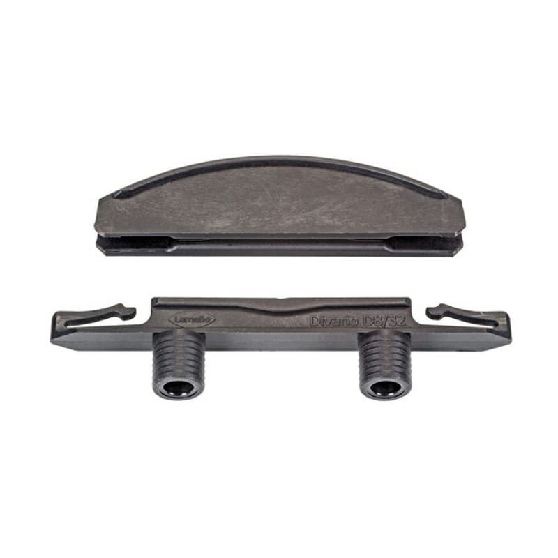 Divario P-18 75mm x 25mm x 9.7mm Invisible Self-Clamping Connector for Slide Insertion, Pair of 1000