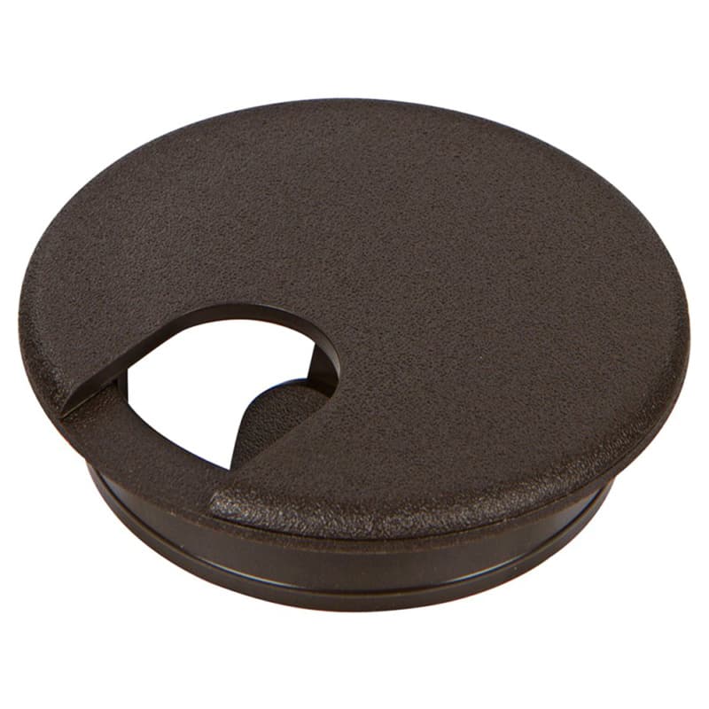 3" Grommet Cap and Liner Set for 2-1/2" Hole, Walnut Brown