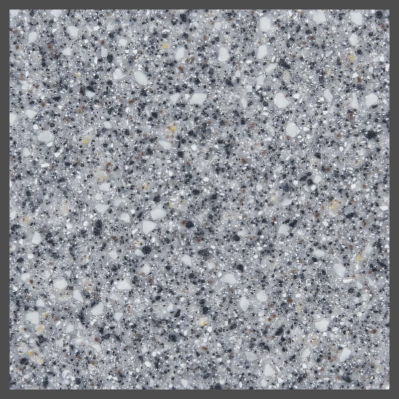 Solid Surface Sheet Color DM3005 Platinum Grey, 1/2" Thick 30" x 144
